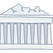 パルテノン神殿のイラスト